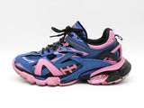 Balenciaga Track 2 Open Sneakers In Pink & Blue Size 7 Fw0826lzxdu