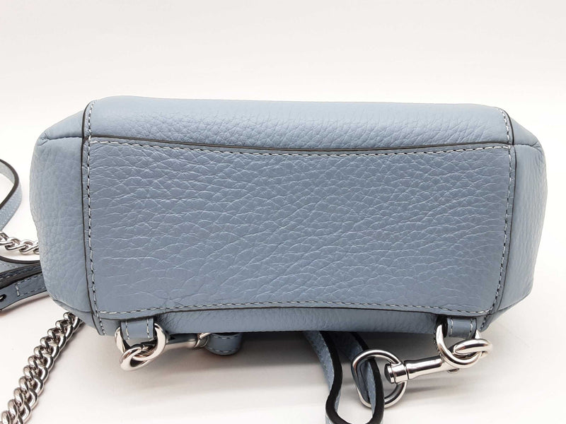 Coach Mini Blue Leather Backpack Do0725wxde