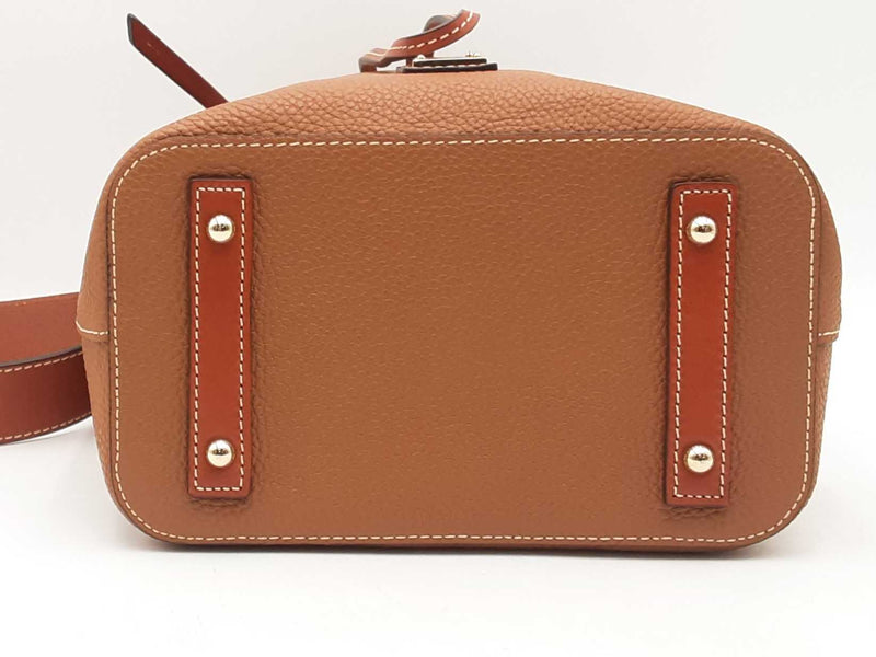 Dooney & Bourke Pebble Grain Small Drawstring Crossbody Brown Aa0725pzsa
