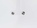 0.40 Cttw Diamond 14k White Gold Screwback Earrings 1.1 Grams Aa07250zxsa