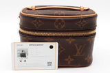 Louis Vuitton Monogram Nice Nano Vanity Case Eb0826prxsa
