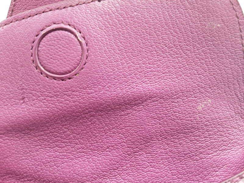 Bottega Veneta Rialto Embossed Leather Purple Handbag Aa0925wrzsa