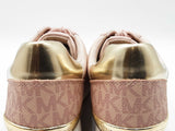 Michael Kors Monique Trainers In Ballerina Pink & Cream Size 7.5 M  Fw1125prdu