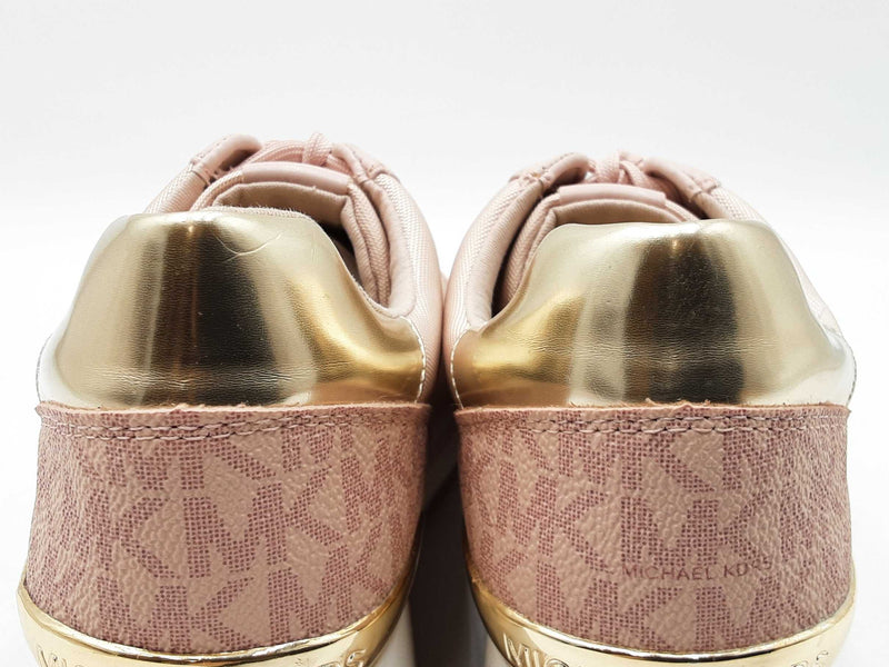 Michael Kors Monique Trainers In Ballerina Pink & Cream Size 7.5 M  Fw1125prdu