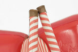 Christian Louboutin Pigalle Follies Striped Leather Pumps Size 39 Eb0526lrxsa