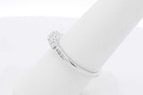0.19cttw Diamond Ring In 14k White Gold 2.4 Grams Size 7.25 Eb0326lixsa