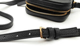 Versace Medusa Black Leather Biggie Crossbody Bag Eb0526lrrde