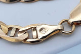 14k Yellow Gold Mariner Link Bracelet 7.1 Grams 7 Inch Eb0426pirde
