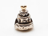 Pandora Wedding Heart Cake 0.925 Sterling Silver 4.8g Charm Do0125orde