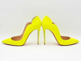 Christian Louboutin So Kate 120 Neon Fluo Yellow Pumps Size 41.5 Sd0926czdu