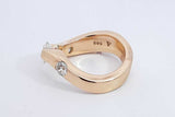 1.43ctw Diamond Ring In 14k Yellow Gold 10.8 Grams Size 7 Eb1225lewrdu