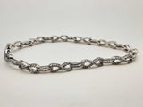 3.00 Cttw Diamonds 10k White Gold 8.3g Tennis Bracelet Do0225ixzde