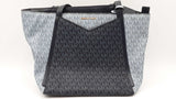 Michael Kors Whitney Admiral Blue Logo Tote Bag Sd0326czdu