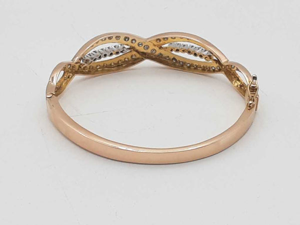 1.94ctw Diamonds 14k Yellow Gold 12.8 Grams Bracelet 9 Inch Sd0425ezxsa