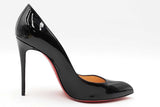 Christian Louboutin Black Patent Leather Heels Size 37 Eb1125lxzdu