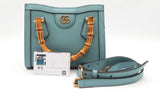 Gucci Diana Mini Light Blue Bamboo Handles Tote Bag Sd0526rzxdu