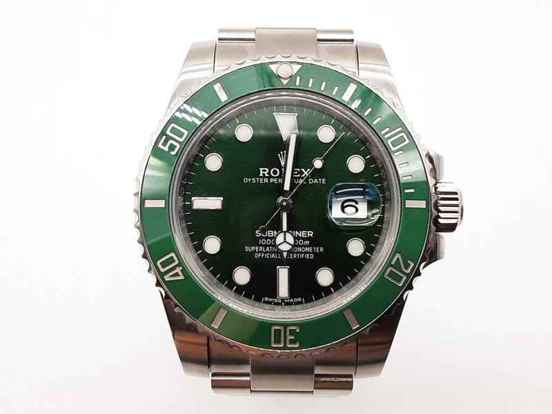 Rolex 40 Submariner The Hulk Steel Oyster Band Automatic Watch Do1224lwxzxde