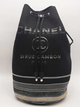 Chanel Canvas Drawstring Backpack Eb0226exzsa