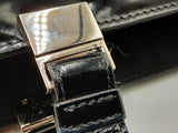 Gucci Black Nylon And Patent Leather Tote Bag Sd626lrzdu