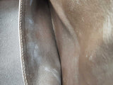 Hermes Birkin 30 Matte Brown Green Crocodile Gold Handbag Do0625wprxzde