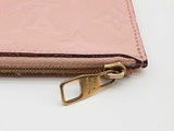 Louis Vuitton Pink Empreinte Monogram Zipped Insert Pouch Do0926crde