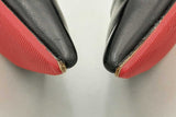 Christian Louboutin Condora Black Leather Pumps Size 40.5 Eb0125lorsa