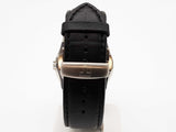 Tissot 40mm Couturier Black Dial Leather Band Steel Quartz Watch Do0725loxde