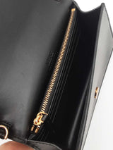 Versace Greca Goddess Mini Bag In Black Leather Fw0526crzdu