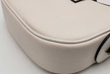 Christian Louboutin Mini Carasky White Leather Shoulder Bag Eb0526prxsa