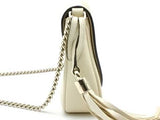 Gucci Soho Chain Flap Shoulder Bag Beige Aa1026pzxsa