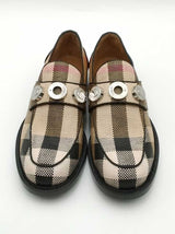Burberry Broadbrook Check Loafers Size 39 Eb0926lorsa