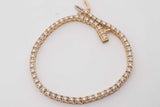 0.6cttw Diamond Tennis Bracelet 14k Yellow Gold 9.5 Grams 6.5 Inch Eb0326rrxsa
