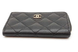 Chanel Quilted Caviar Zip Coin Wallet Eb1125wcrde
