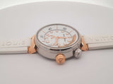 Louis Vuitton Tambour Street Diver Qrtz 39.5mm Steel 18k Pink Gold Sd0825wrzxsa