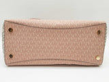 Michael Kors Voyager Ballet Pink Tan Signature Tote Bag Do0525pxde