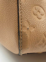 Louis Vuitton Montaigne Handbag In Beige Monogram Empreinte Leather Fw0926cexdu