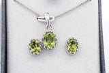 Set Of 5 Gemstone Ensemble Sets In Sterling Silver Eb0925crsa