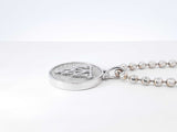 Diamond & 10k Gold "Twn" Pendant Necklace 35.4 Grams 24.5 Inch Fw0526lrxzd7