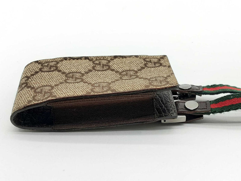 Gucci Gg Supreme Ipod Case Web Strap Do0924rxde