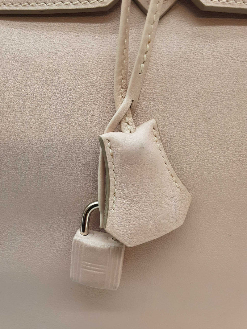 Hermes Birkin 35 Rose Dragee Pink Swift Palladium Handbag Do1025rxzxde