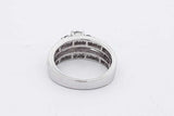1.15cttw Diamond 14k White Gold Ring 6.4 Grams Size 7 Eb0626cxzsa