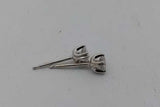 0.34cttw Diamond Stud Earrings In 14k White Gold 0.8 Grams Eb0926lxzsa