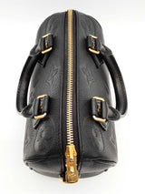 Louis Vuitton 20 Speedy Black Monogram Empreinte Leather Crossbody Bag Do0425lwxzde