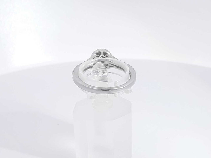0.54 Cttw Diamond 14k White Gold Ring 3.6 Grams Size 6.5 Aa0725pxzsa