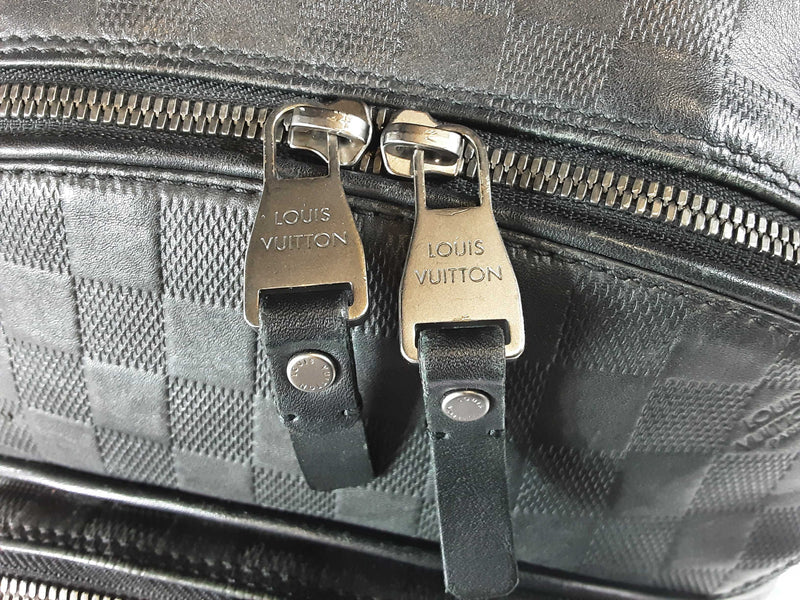 Louis Vuitton Black Daimer Infini Backpack Sd0925czxde