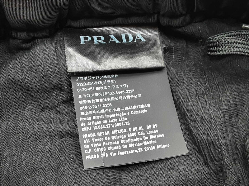 Prada Black Track Pants Size 46 Do0425wxzde