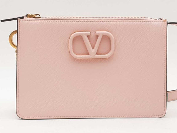 Valentino Vsling Zip Shoulder Bag Pink Aa0725orzsa