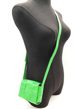 Bottega Veneta Candy Cassette Green Leather Crossbody Bag Do0425pxzde