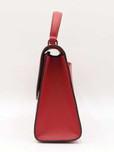 Kate Spade Darcy Satchel In Candy Cherry Red Grained Leather Fw1225izdu