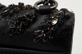 Valentino Garavani Rockstud Leather Bead Embroidered Shoulder Bag Eb0926rxzde